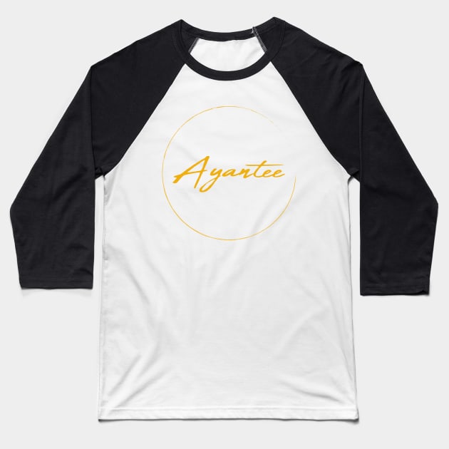 Ayantee Baseball T-Shirt by WassilArt